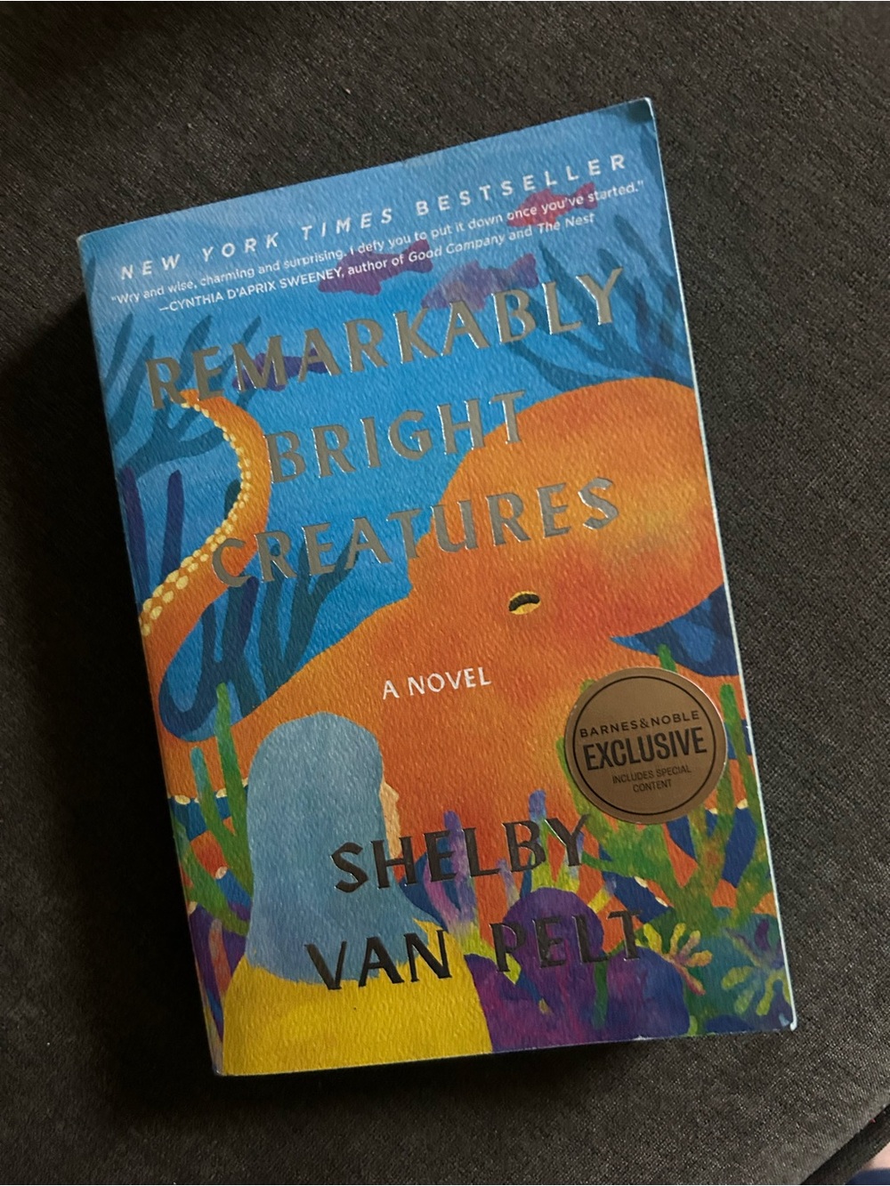 Remarkably Bright Creatures Sprayed Edges Book